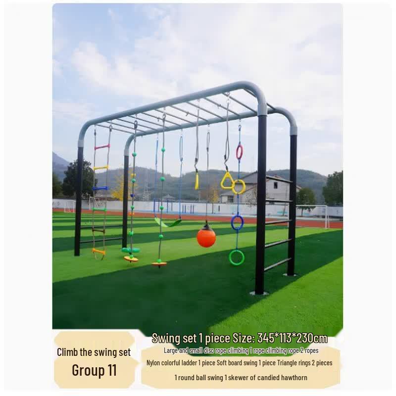 Kids Outdoor Multi-Activity Playground Set