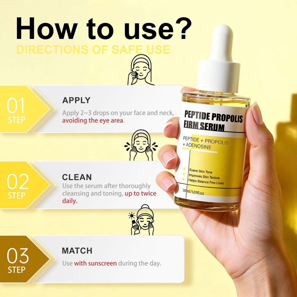 Peptide Propolis Delivers Deep Nourishment And To The Ski 50ml