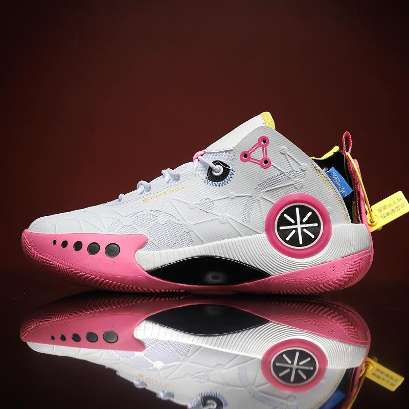 Basketball shoes friction sound phantom 4th generation 3 Wade way 10 Putian non-slip cushioning children's sports shoes men's