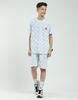 Boys Regular Fit Printed Half Sleeve Bermuda Set