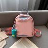 Backpack Lightweight Backpack Contrast Color Small Fresh Student Schoolbag Cute Girl Class Bag