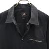 Armani Exchange Long Sleeve Cotton Shirt M Black Men's Used