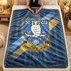 Flannel BlanketSheffield Wednesday Warm Soft Throw Blanket for Indoor Sofa Bed Living Room Use