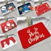 Christmas Decorations Christmas Mat Non-slip Gnome Door Mat New Outdoor Carpet  Home