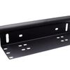 Car Front License Plate Mounting Bracket Black Universal Fit Front Grille LED Spotlight Holder for Automobiles