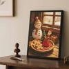 DIY Diamond Painting Kit Christmas Snowman 5D Full Drill Canvas Art Relaxing Stress Relief Craft for Adults and Beginners