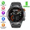 1000 mAh Smart Watch 1.7 Inch Screen Bluetooth Call Voice Assistant Watch Sports Fitness IP68 Waterproof Smartwatch For Men