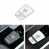 ABS Silver Electronic Handbrake Button Cover For BMW 5 Series G38 G30 2018