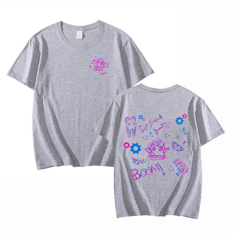 Nové tričko Arcane Jinx Módní Pánské/Dámské Vtipné Roztomilé Anime Tričko Unisex Vysoce Kvalitní Ležérní Trička