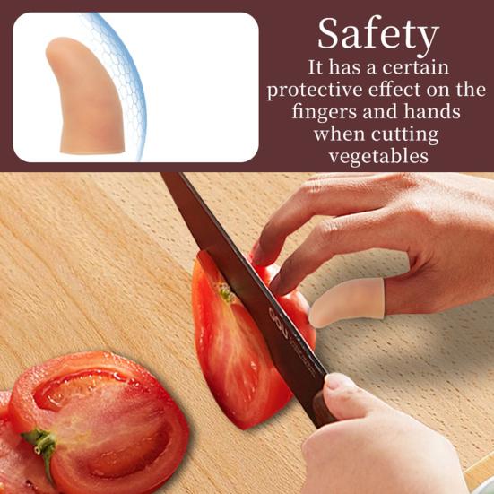 10Pcs Finger Protectors Finger Arthritis Cracking Pain Relief Finger Cots Short Thumb Guard Cover Reusable Fingertip Protection Finger Caps Sleeves