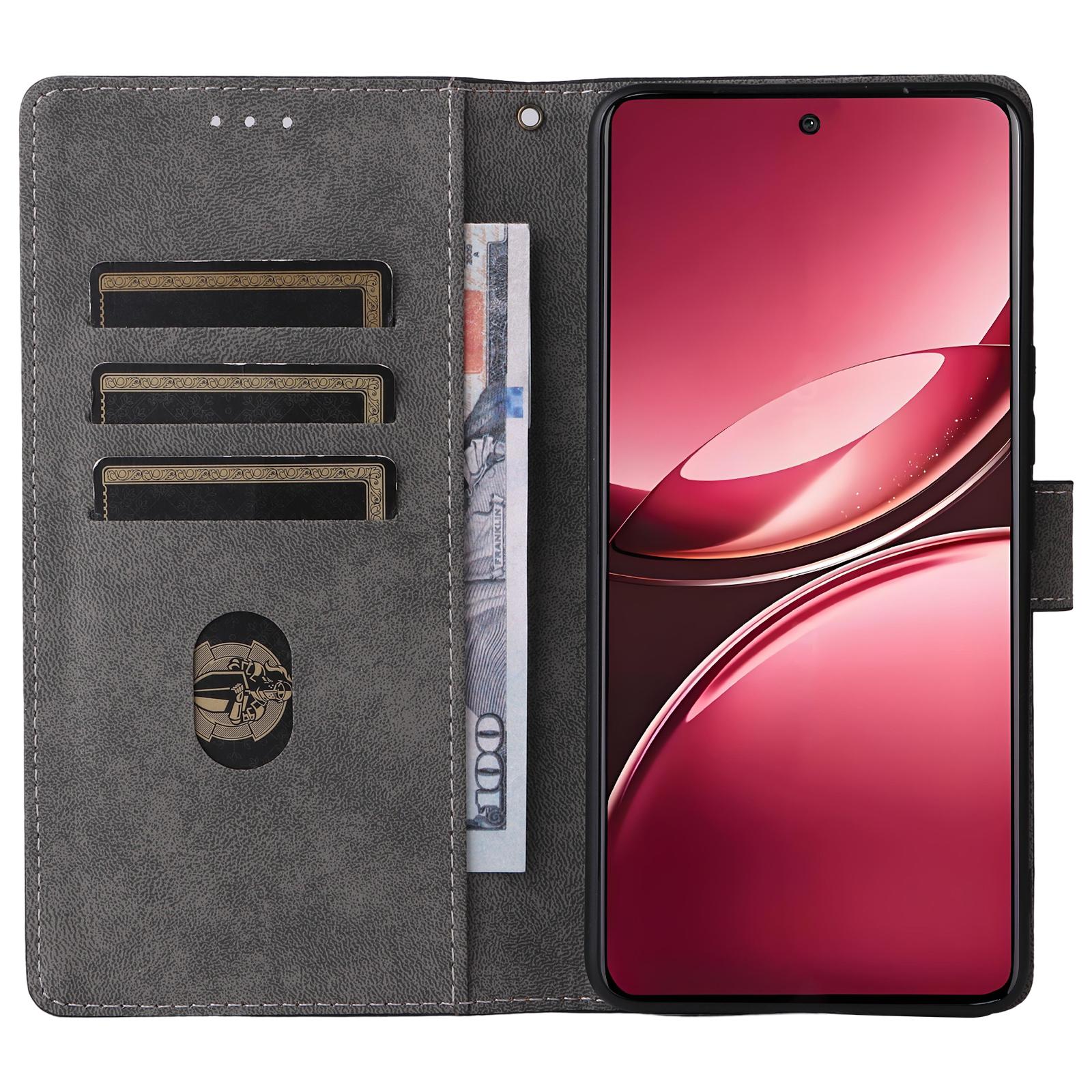 

For vivo V50 5G Case Wallet RFID Blocking PU Leather Cover Viewing Stand Green