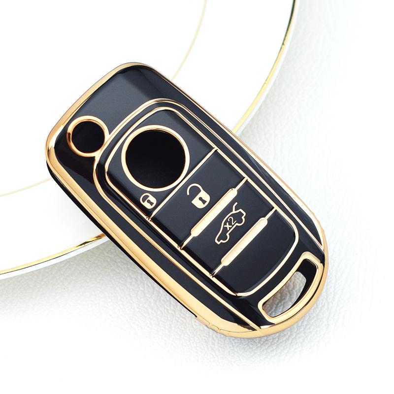TPU Shell Fob Car Flip Key Case Cover Protector for Fiat Cronos Egea 500X Toro Egea Toro Nuovo Grazie Tipo for Dodge Neon