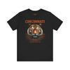 Cincinnati Football Tee, Cincinnati Pride City Tee, Cincinnati Tee, Shirt, Unisex Jersey Short Sleeve Tee