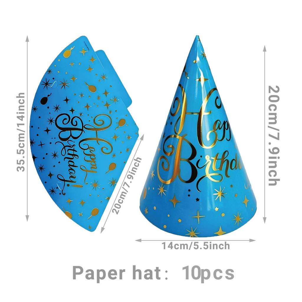 Cross-border Cartoon Paper Hat Collection: Children's Birthday Party Decorations & Props