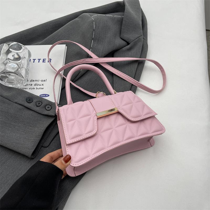 Niche Simple Shoulder Bag Casual Commuter Messenger Bag Summer New Fashion Handbag Trendy Small Square Bag