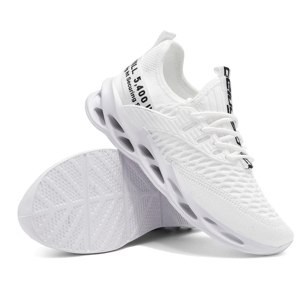 Flying Woven Men's Blade Couple Shoes Cold Sticky Shoes Flying Woven Mesh Blade Coconut Running Shoes Casual Travel Sports Shoes