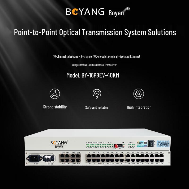 BOYANG Integrated Service Fiber Optic Transceiver