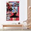 Album Rapper KKanye West Tapestry Microfiber Wall Hanging For Bedroom Living Room Decor Outdoor Festival Garden Bar Background