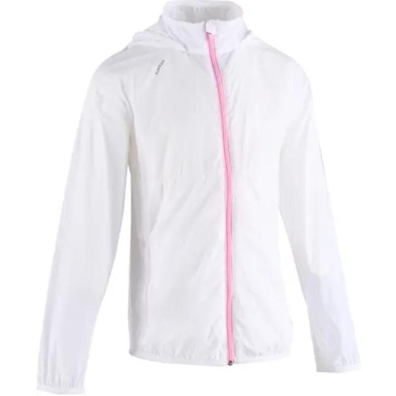 

DECATHLON Куртка KIPRUN Простая, Дышащая, Ветрозащитная Белая Подростковая 161-172 белый