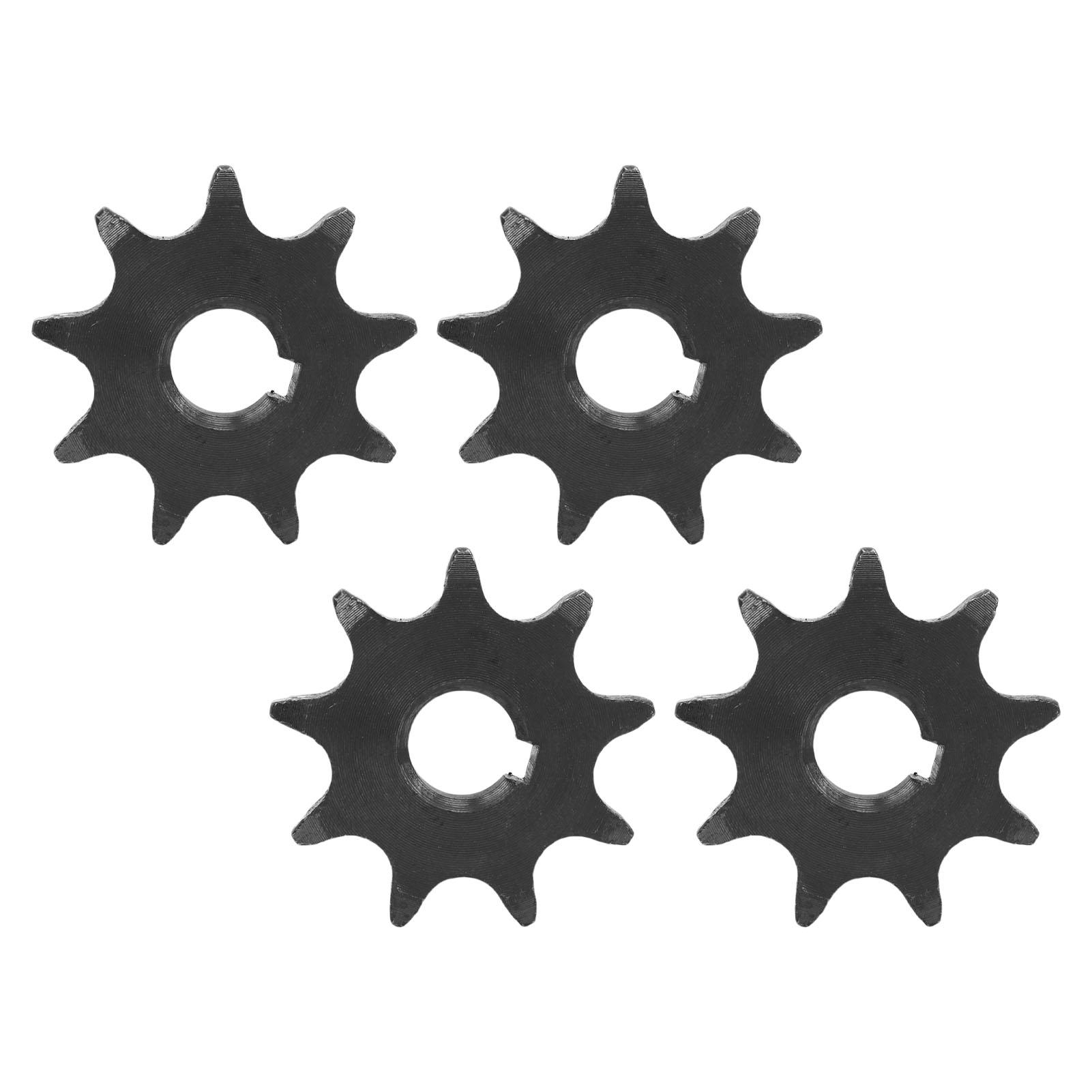 

4 шт. 9T Звездочка двигателя Стабильная работа Высокая прочность Звездочка цепи 428 для Z2 Z3 Передача