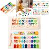 Wooden Montessori Early Education Toy For Toddlers With Fine Motor Skills Development