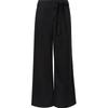 VEROMODA Women's High-Waist Wide-Leg Trousers with Tie Detail