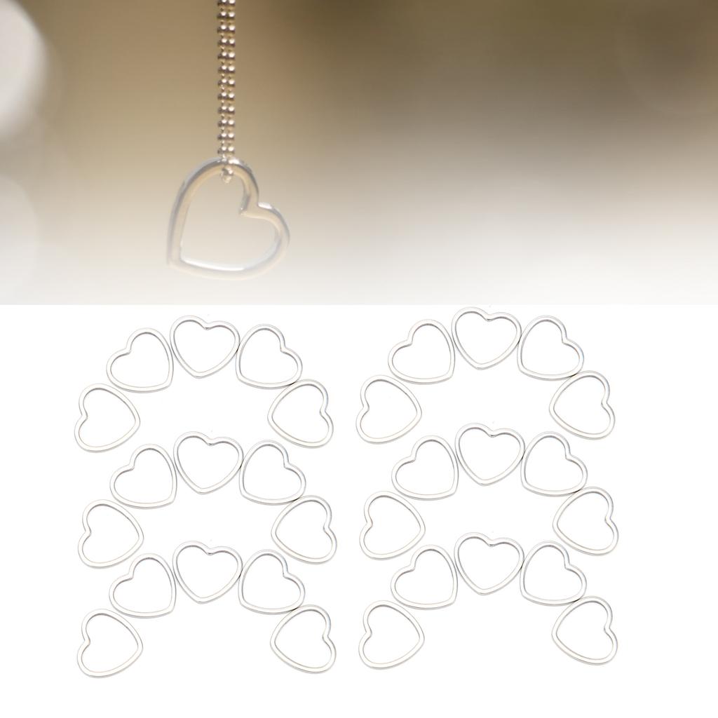 30pcs Hollow Frame Pendants Resin Craft Open Bezels Jewelry Necklaces Earrings Making Supplies