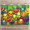 2D flat surface 1 piece Featuring a tropical fruit theme Suitable for photography