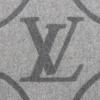 Excellent LOUIS VUITTON Scarf Echarpe Earmuffs Gray Cashmere Mens R96950 Used