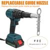 88VF Cordless Rivet Nut Gun Brushess Electric Rivet Gun Drill Insert Riveting Tool with LED Light