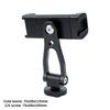 Universal Aluminum Phone Mount Double Cold Shoe Adapter 360 Rotate Design for Video Photography & Video Recording