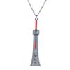Game Final Fantasy 7 VII Remake Sword Keychain Zack Fair Cloud Strife Buster Sword Pendant Necklace Unisex Cosplay Prop