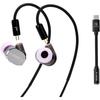HiFiGo Aurora Ultra Wired Gaming Earphones 1 Planar 1 Dynamic Driver Type C To 3.5mm Adapter Silver