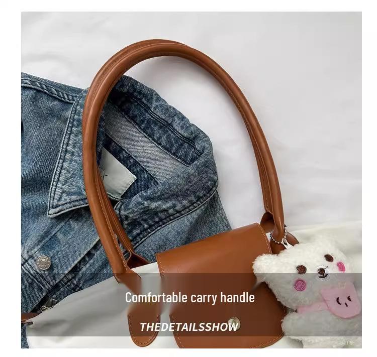 Elegant Dumpling Tote: Stylish, Versatile, and Foldable Women's Shoulder Bag