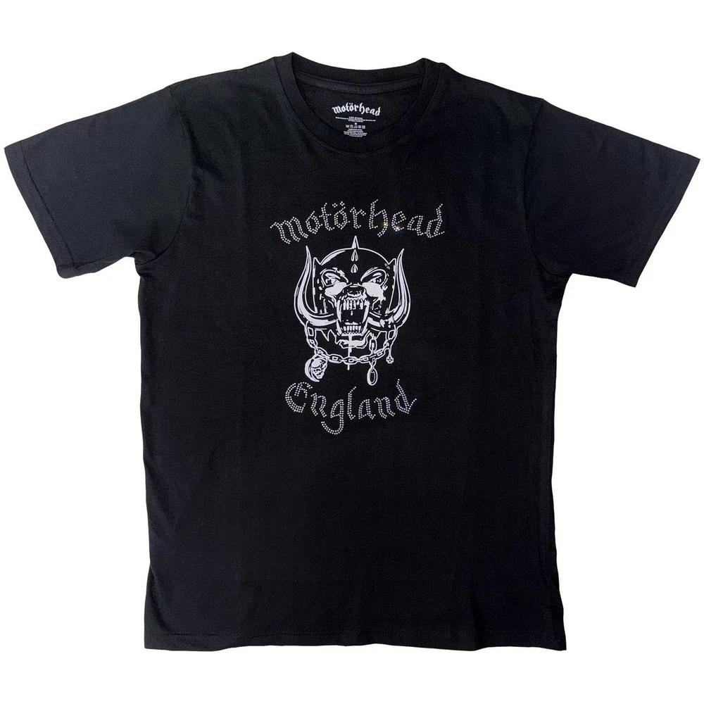 Motorhead England Embellished T Shirt New 2XL