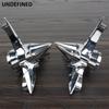 Motorrad Chrome Spun Blade Achskappen Abdeckung Spinning Vorderachsmutter Abdeckungen für Harley Sportster 883 Dyna Softail V-Rod Custom