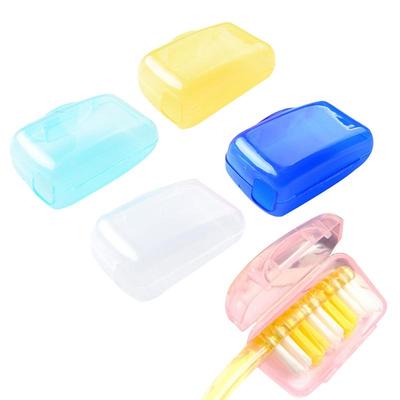 5Pcs Portable Toothbrush Cover Holder Health Germproof Toothbrushes Protector Travel Hiking Camping Brush Cap Case
