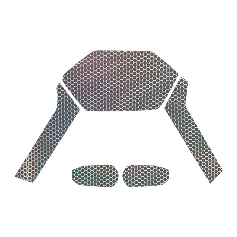 For HONDA ADV350 ADV 350 Adv350 2025 Headlight Film Honeycomb Laser Film Smoked Black Stickers Modified Parts Accessories