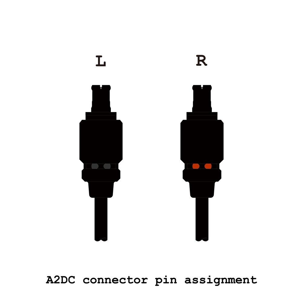 Onso 02 3.5(3 pole)-A2DC(LR) Earphone Cable 1.2m Momo Iect02ub3amomo120