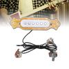 6 St  Single Coil Pickup Prewired Electric Guitar Pickup Replacement with Volume and   Controls