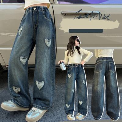 Abajo (niñas a partir de 4 años) – Pantalones vaqueros