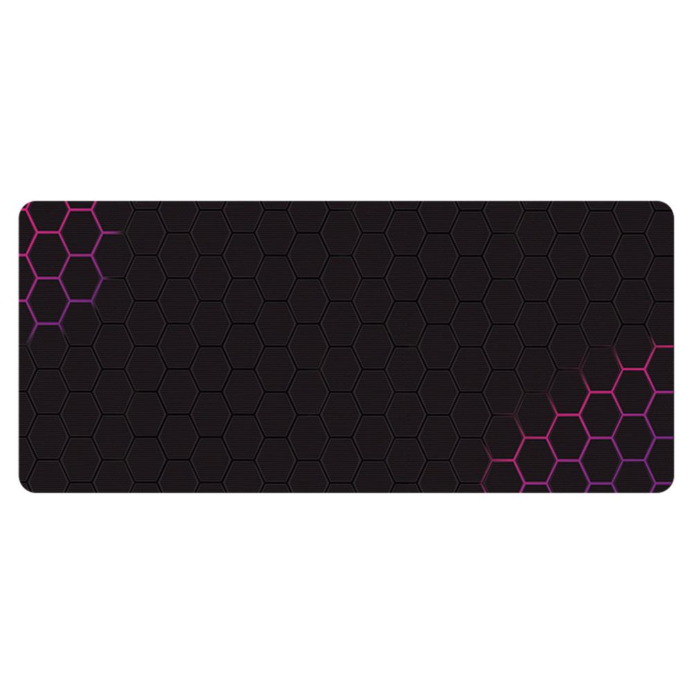 300x800x3mm Honeycomb Pattern Gaming Mouse Pad Rubber Anti-skid Desktop Mat