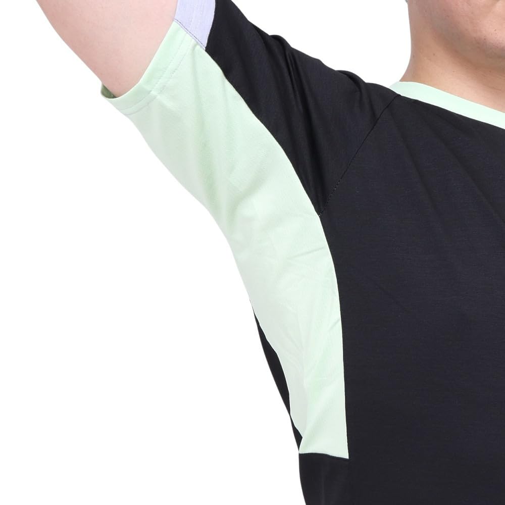 YONEX Short Sleeve Game Shirt Black Size M (Fit Style), (007),