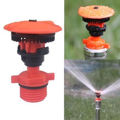 Boquilla de riego para jardín y césped, aspersor de agua giratorio de 1/2"