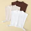 Women's Removable Half Top Collar Fashionable Half Top Blouse Accessory