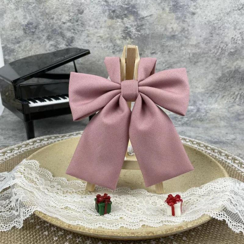 Japanese School Uniform Bow Tie For Girls Polyester Accessory With Elegant Design For Students