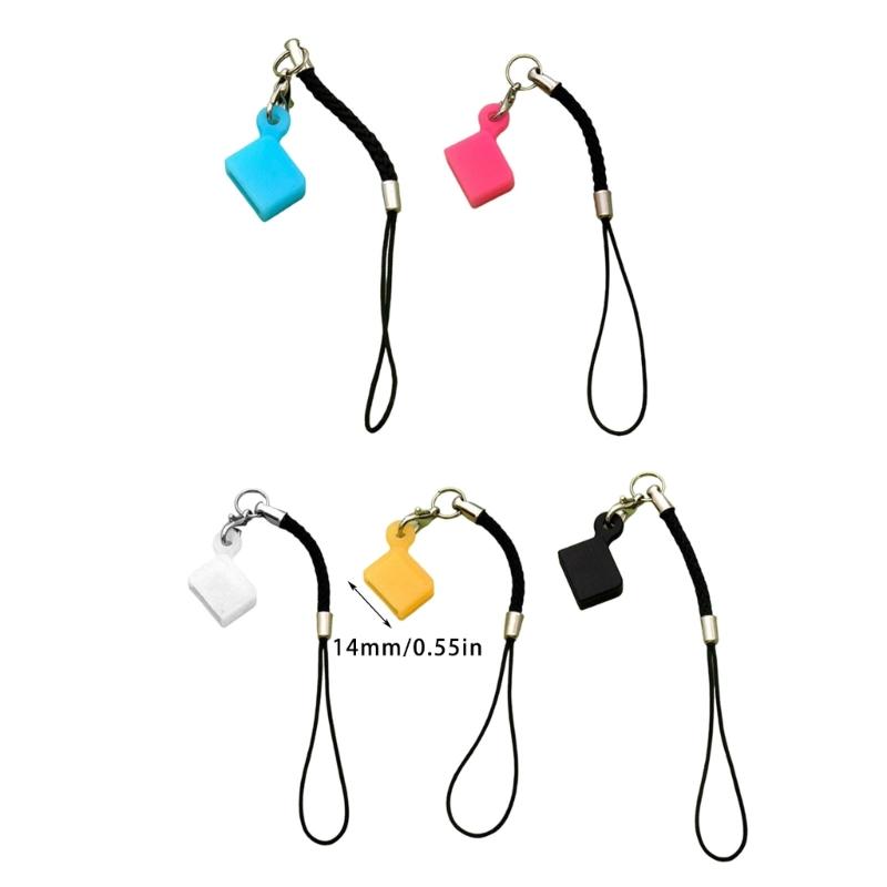 General Silicone Protections Sleeve for USB Drives with Hanging Rope Water & Dusts Resistant Flexible USB Stick Case