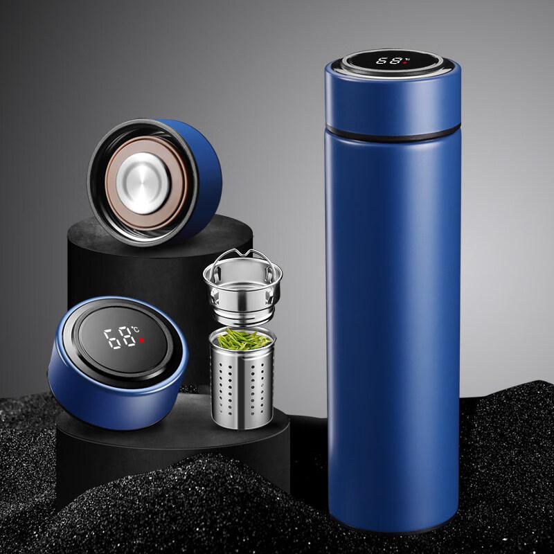 Yuzhuxun 304 Stainless Steel Smart Tea Infuser Thermos Mug