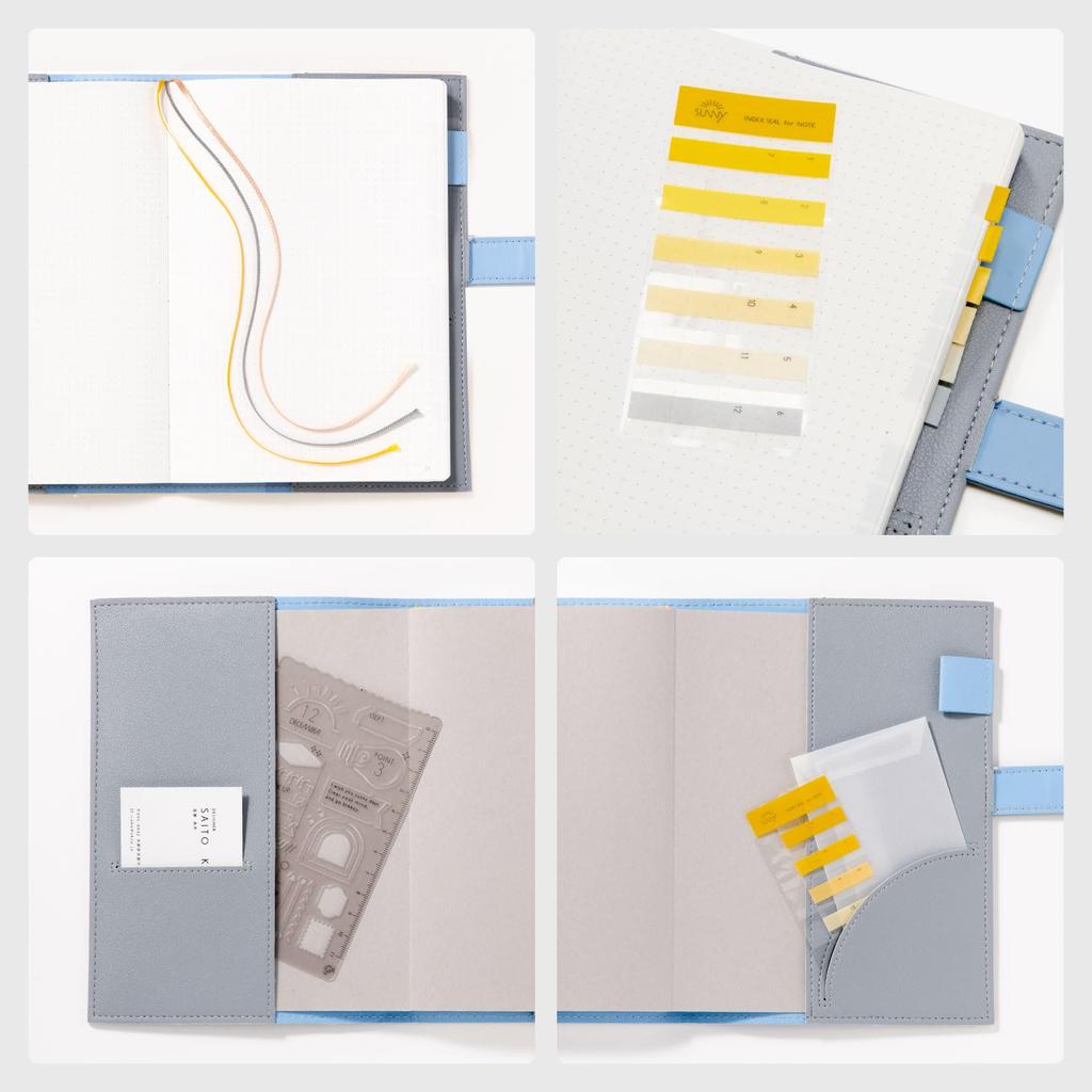 Iroha Publishing 2025 SUNNY TRAD Weekly Planner April B6 (Starting 2025, Size) [Plum Brown] L-LST-50