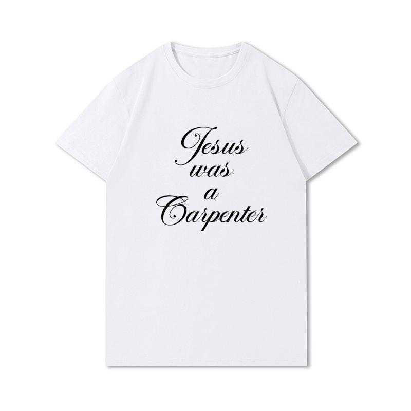 Plus Size I Love Jesus T Shirt Christian Faith Unisex Unisex Casual Cotton Tops Personalized Printing Streetwear Given For Jesus Lovers Tshirt